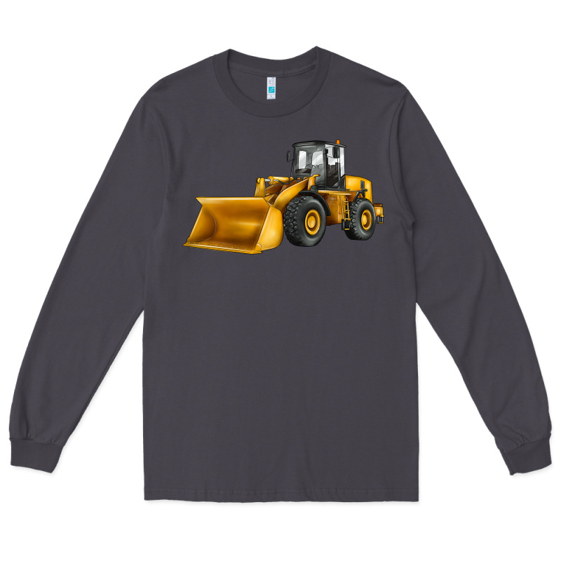 Bulldozer Long Sleeve Tee by JahusDesignShop | Teevron