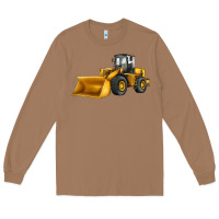 Toasted Coconut bulldozer Long Sleeve Tee - JahusDesignShop