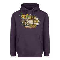 Plum life is better in boots Heavyweight Hoodie - Bettercallsaul