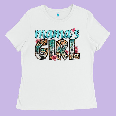 Mama S Girl Ladies Tee Designed By Zillion Design Studio