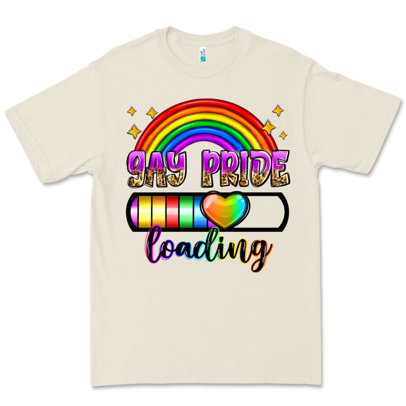 Gay Pride Loading Premium Tee by Zillion Design Studio | Teevron