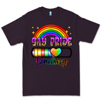 Plum gay pride loading Premium Tee - Zillion Design Studio