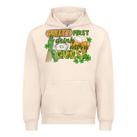 Sandshell Safety first drink with a Nurse St. Patrick's Day Urban Hoodie - CowGirlArtShop