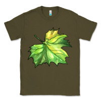 Army Green green leaf Classic Tee - BarkalooDesign