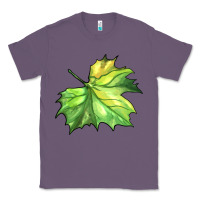 Lavender green leaf Classic Tee - BarkalooDesign