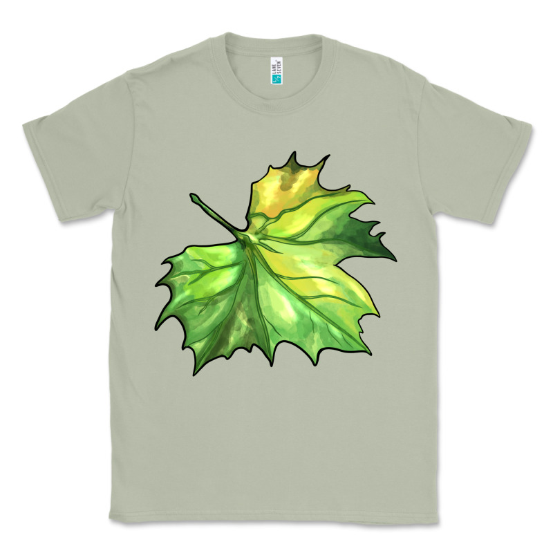 Green Leaf Classic Tee by BarkalooDesign | Teevron