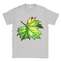 Moon Dust green leaf Classic Tee - BarkalooDesign
