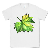 White green leaf Classic Tee - BarkalooDesign