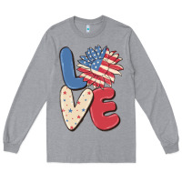 Love 4th Of July Long Sleeve Tee | Teevron