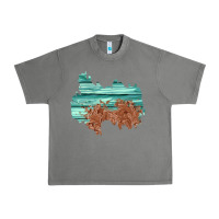 Tornado wood leather patch Urban Heavy Tee - AdoDesignShop
