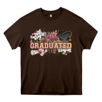 Chocolate Brown just graduated Heavy Core Tee - Zillion Design Studio