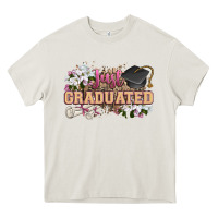 Cream just graduated Heavy Core Tee - Zillion Design Studio