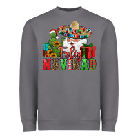 Storm feliz navidad Spanish Christmas Heavyweight Sweatshirt - Jasminsmagicworld