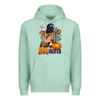 Boo Heifer Cow With Halloween Premium Hoodie | Teevron