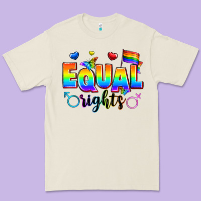 Equal Rights Premium Tee Designed By Zillion Design Studio