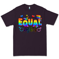 Plum equal rights Premium Tee - Zillion Design Studio