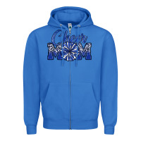 True Royal cheer mom Zipper Hoodie - MaliasSmallBusiness