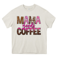 Cream mama needs coffee tbw Heavy Core Tee - texasbilliewilder
