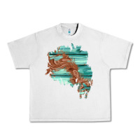 Lunar Rock wood leather patch Urban Heavy Tee - AdoDesignShop