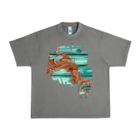 Tornado wood leather patch Urban Heavy Tee - AdoDesignShop