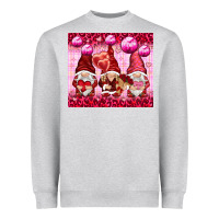 Valentines Gnomies With Leopard Heavyweight Sweatshirt | Teevron