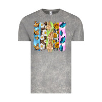 Cloud Rock easter bunny butterfly daisy and sunflower with cowhide and  leopard b Vintage Tee - Artiststas