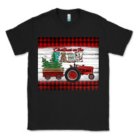 Black christmas on the farm tractor Classic Tee - Jasminsmagicworld