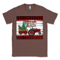 Chestnut christmas on the farm tractor Classic Tee - Jasminsmagicworld