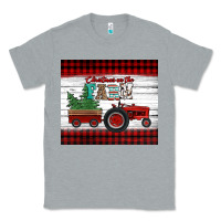 Heather Grey christmas on the farm tractor Classic Tee - Jasminsmagicworld