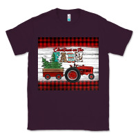 Plum christmas on the farm tractor Classic Tee - Jasminsmagicworld