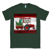 Christmas On The Farm Tractor Classic Tee | Teevron