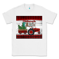 White christmas on the farm tractor Classic Tee - Jasminsmagicworld