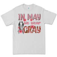 Dove Grey In May We Wear Gray Premium Tee - texasbilliewilder