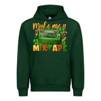 Forest Green Make me a mixtape St. Patrick's Day Urban Hoodie - CowGirlArtShop