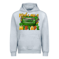 Heather Grey Make me a mixtape St. Patrick's Day Urban Hoodie - CowGirlArtShop