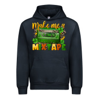 Navy Make me a mixtape St. Patrick's Day Urban Hoodie - CowGirlArtShop