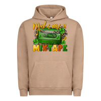 Pigment Burro Make me a mixtape St. Patrick's Day Urban Hoodie - CowGirlArtShop
