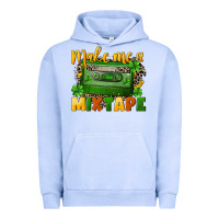 Pigment Grape Ice Make me a mixtape St. Patrick's Day Urban Hoodie - CowGirlArtShop