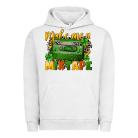 Pigment Lunar Rock Make me a mixtape St. Patrick's Day Urban Hoodie - CowGirlArtShop
