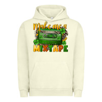 Pigment Pistachio Make me a mixtape St. Patrick's Day Urban Hoodie - CowGirlArtShop