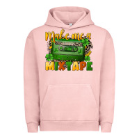 Pigment Salmon Make me a mixtape St. Patrick's Day Urban Hoodie - CowGirlArtShop