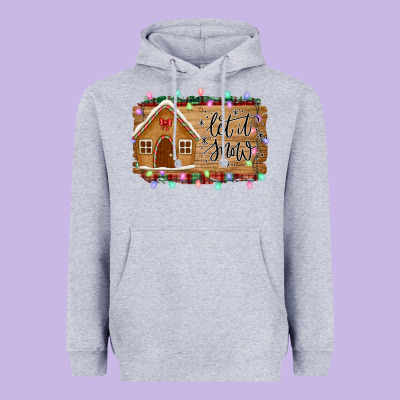 Let It Snow Heavyweight Hoodie Designed By Bettercallsaul