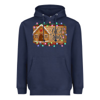 Navy Let it snow Heavyweight Hoodie - Bettercallsaul