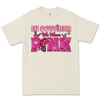 Bone In October We Wear Pink Premium Tee - texasbilliewilder