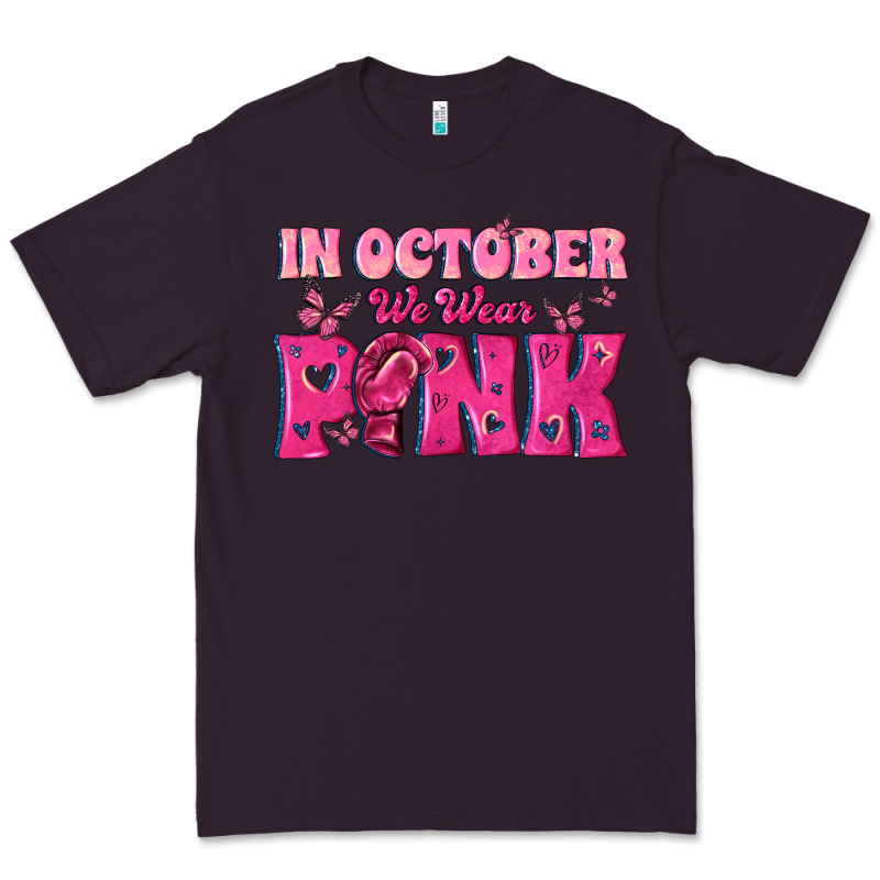In October We Wear Pink Premium Tee by texasbilliewilder | Teevron