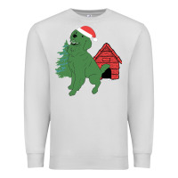 Dove Grey Christmas Dog Premium Sweatshirt - Bettercallsaul