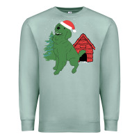 Seafoam Christmas Dog Premium Sweatshirt - Bettercallsaul