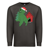 Smoke Christmas Dog Premium Sweatshirt - Bettercallsaul