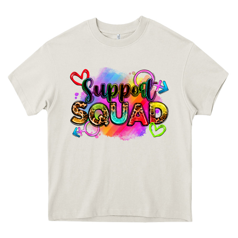 Support Squad Heavy Core Tee by Zillion Design Studio | Teevron