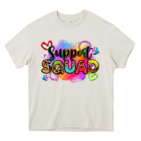 Cream support squad Heavy Core Tee - Zillion Design Studio